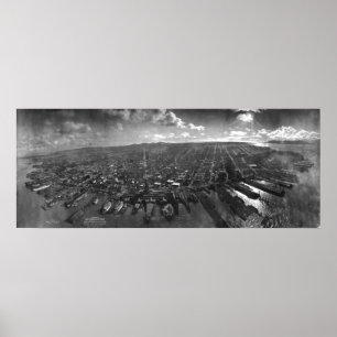 San Francisco i Ruins Poster