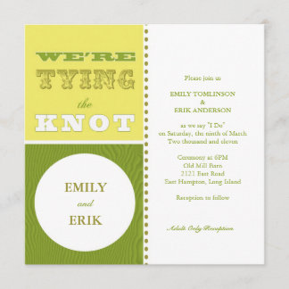 San Francisco inbjudan: Citrus vridning Inbjudningar