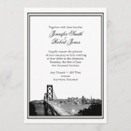 San Francisco-inbjudan till destinationsbröllop Inbjudningar