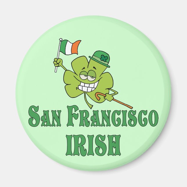 San Francisco Irish Magnet (Framsidan)