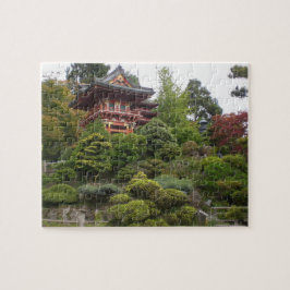 San Francisco Japansk Tea Garden Jigszle Puzzle Pussel