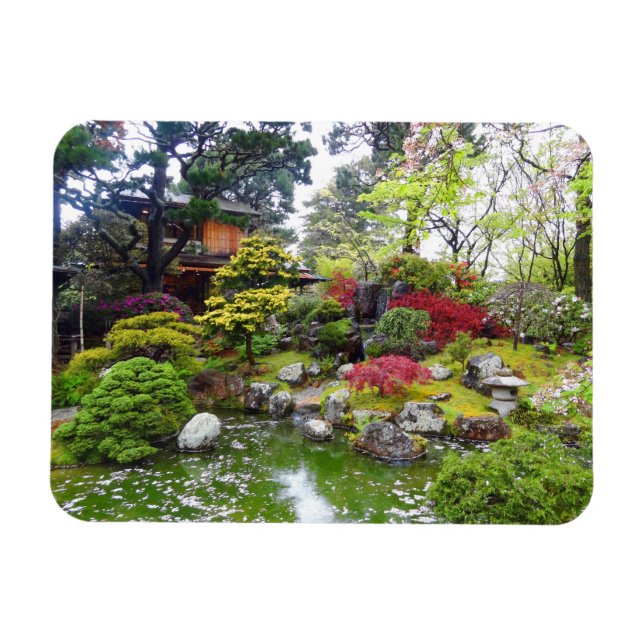 San Francisco Japanska Tea Garden #10 Magnet (Horisontell)