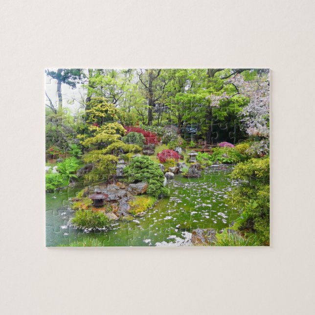 San Francisco Japanska Tea Garden #11 Puzzle Pussel (Horisontell)