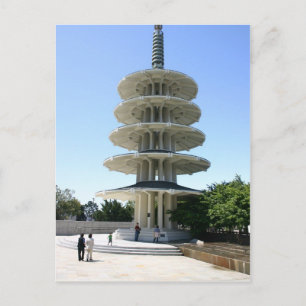 San Francisco Japantown Peace Torn Vykort