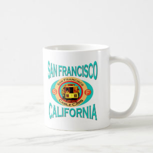 San Francisco kabelbil Kaffemugg