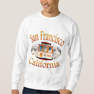 San Francisco kabelbil Lång Ärmad Tröja