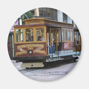 San Francisco kabelbil Magnet