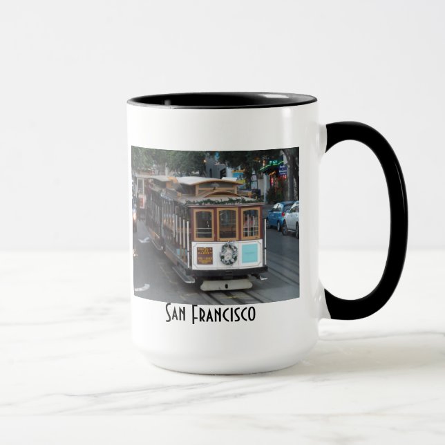 San Francisco kabelbil Mugg (Höger)
