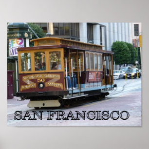 San Francisco kabelbil Poster