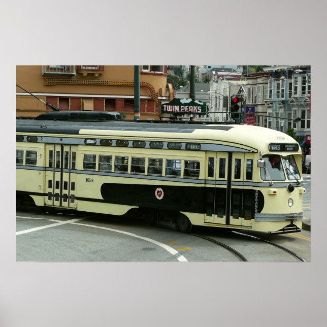 San Francisco Kabelvagn Poster (Framsidan)