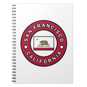 San Francisco Kalifornien Anteckningsbok