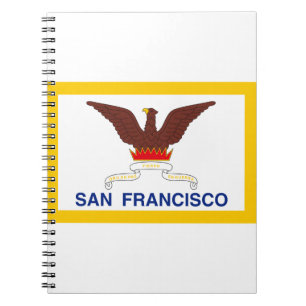 San Francisco Kalifornien Anteckningsbok