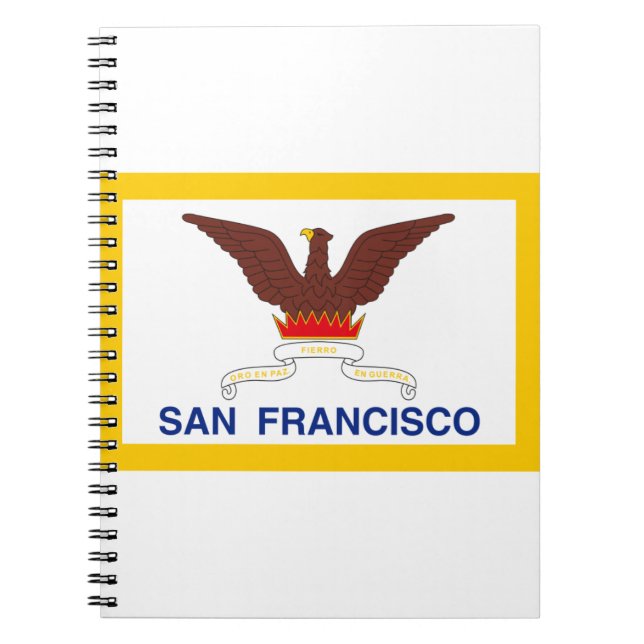 San Francisco Kalifornien Anteckningsbok (Framsidan)