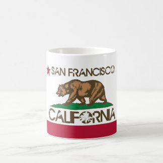 San Francisco Kalifornien flagga Kaffemugg