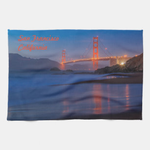 San Francisco Kalifornien Golden Gate Bridge Kökshandduk
