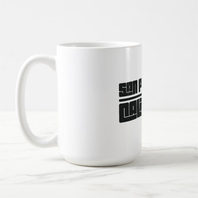 San Francisco - Kalifornien Kaffemugg (Vänster)