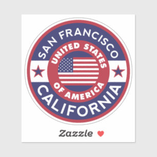 SAN FRANCISCO, Kalifornien Klistermärken