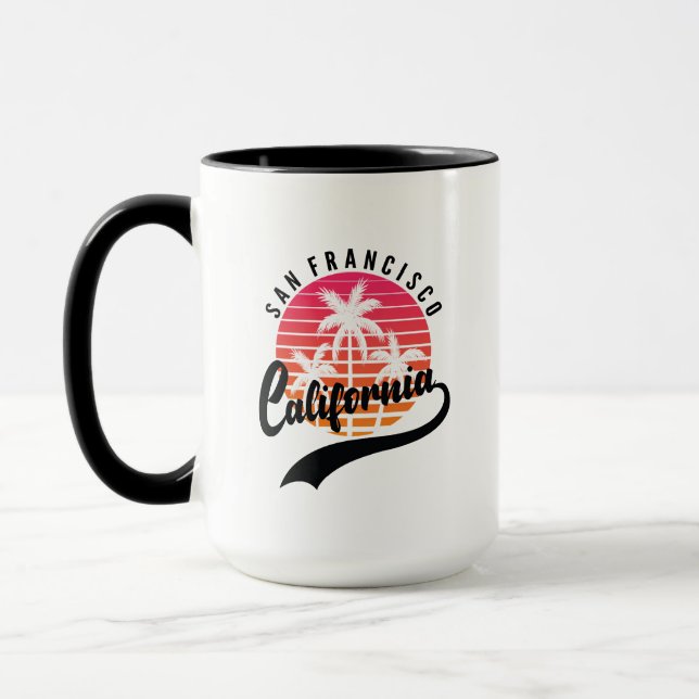 San Francisco, Kalifornien Mugg (Vänster)