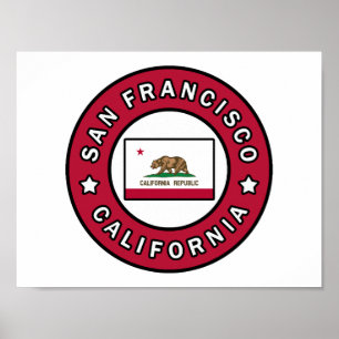 San Francisco Kalifornien Poster