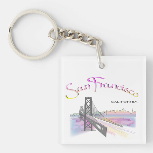 San Francisco, Kalifornien Rainbow Färg (Framsidan)