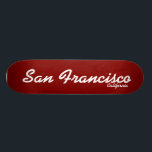 San Francisco, Kalifornien Skateboard Bräda 20,5 Cm<br><div class="desc">San Francisco,  Kalifornien Skateboard</div>