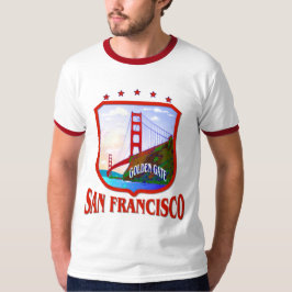 San Francisco Kalifornien Tee Shirt