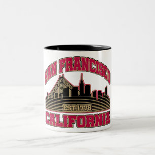 San Francisco,Kalifornien Två-Tonad Mugg