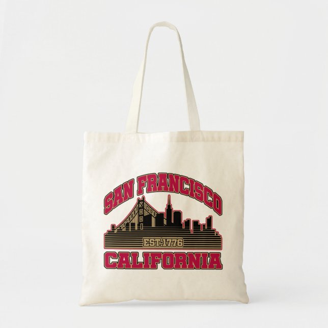 San Francisco,Kalifornien Tygkasse (Framsidan)