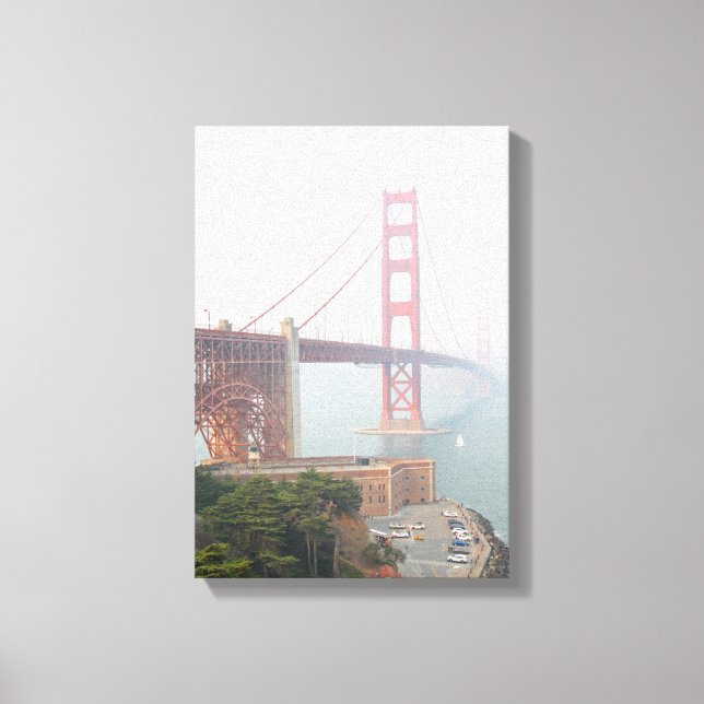 San Francisco, Kalifornien, USA Canvastryck (Framsida)