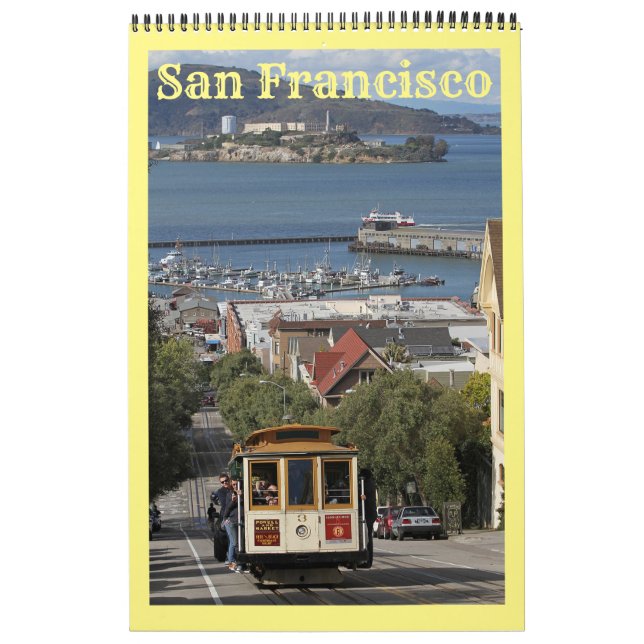 San Francisco - Kalifornien - USA. Kalender (Omslag)