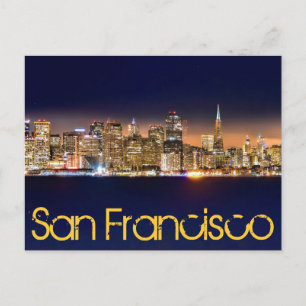 San Francisco, Kalifornien, USA Vykort