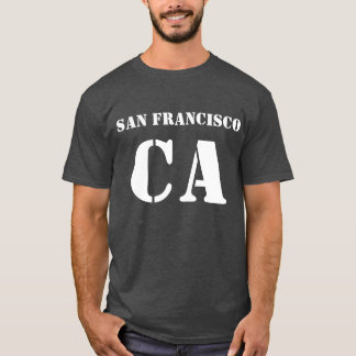 San Francisco Kalifornien utslagsplatsskjorta Tee
