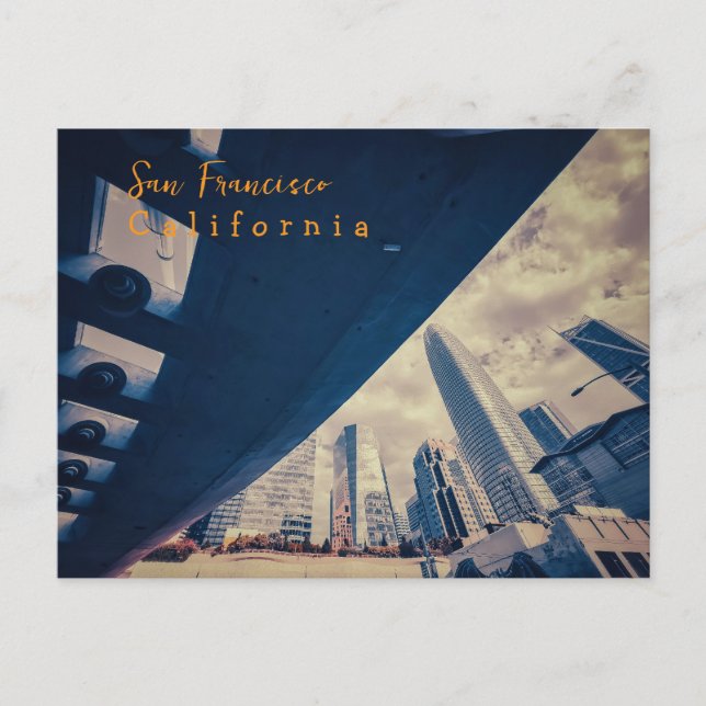 San Francisco, Kalifornien Vykort (Framsida)