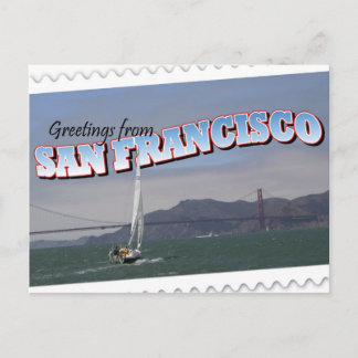 San Francisco, Kalifornien Vykort