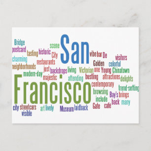 San Francisco Kalifornien Vykort