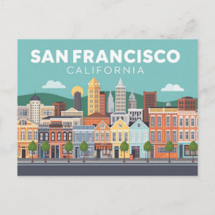 San Francisco Kalifornien Vykort