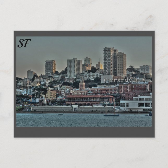 San Francisco Kalifornien  Vykort (Framsida)