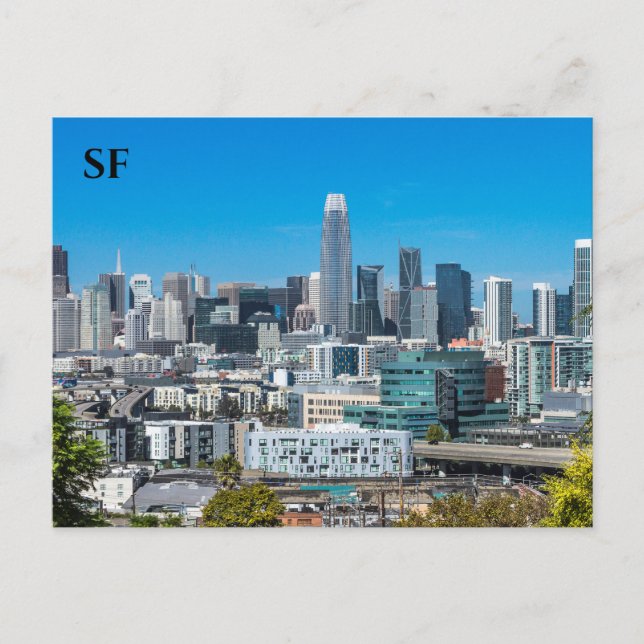 San Francisco Kalifornien  Vykort (Framsida)