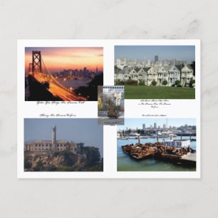 San Francisco Kalifornien Vykort