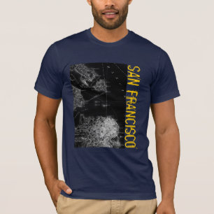 San Francisco kartaT-tröja T-shirt