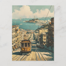 San Francisco: Kustnära Nostalgi Vintage vykort