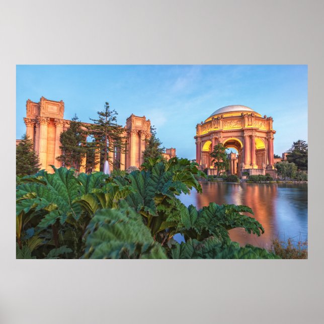 San Francisco Landmärke Arkitektur Poster (Framsidan)