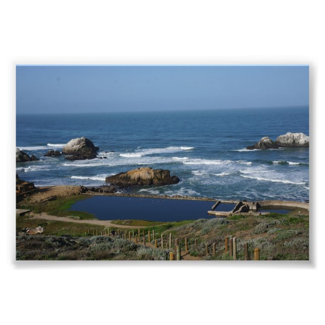 San Francisco Lands - avsluta fotoutskrift Fototryck (Framsidan)
