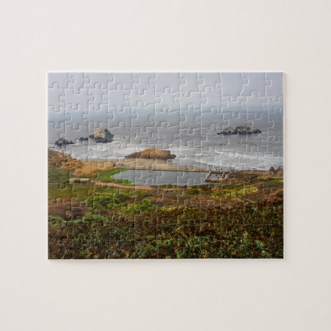 San Francisco Lands End #3 Jigszawa Puzzle Pussel (Horisontell)
