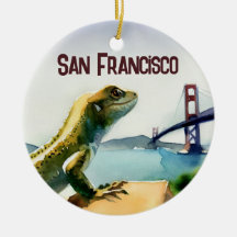 San Francisco Lizard Golden Grind Bridge Souvenir
