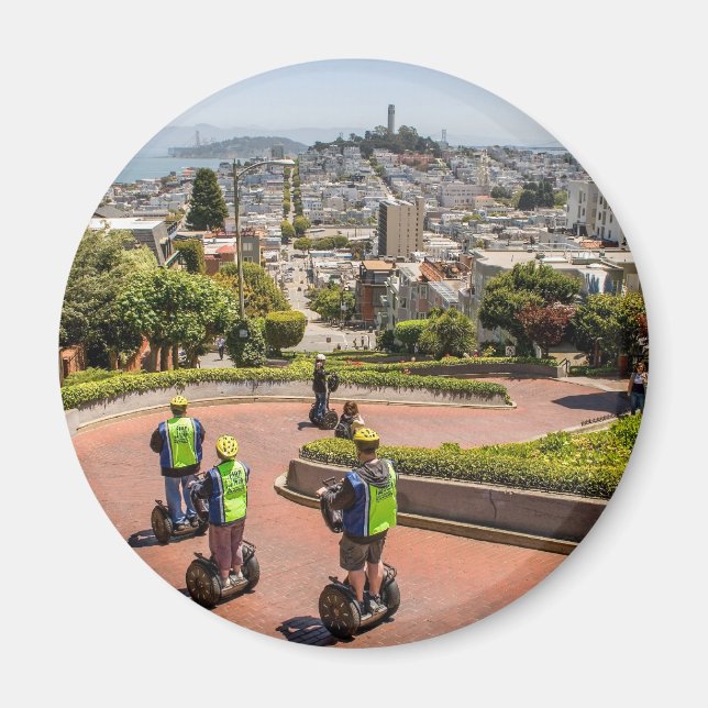 San Francisco Lombard St Magnet (Framsidan)