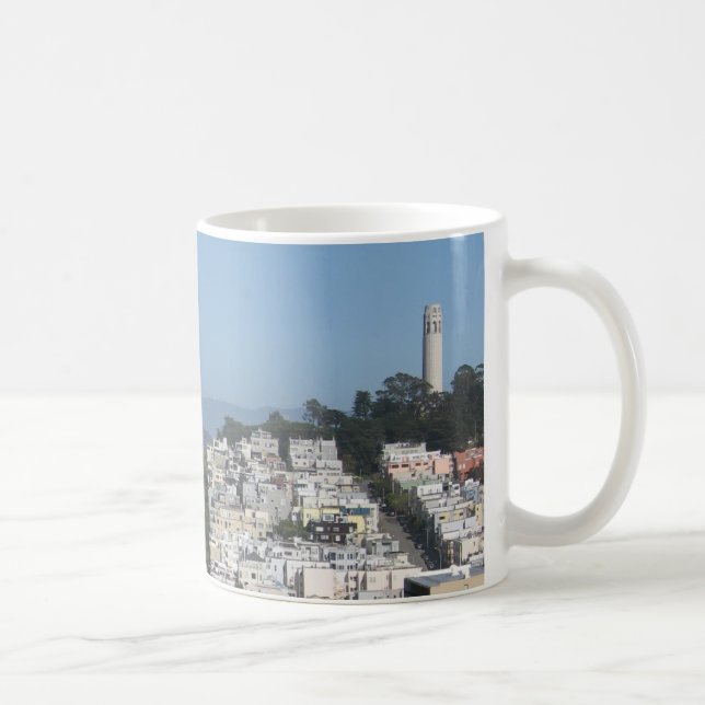 San Francisco Lombard Street Kaffemugg (Höger)