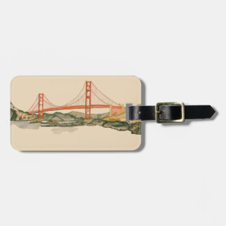 San Francisco Luggage Tag Bagagebricka
