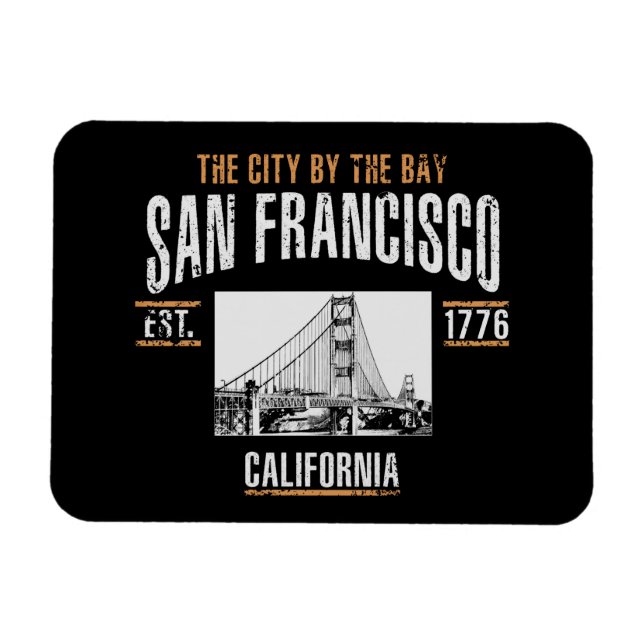 San Francisco Magnet (Horisontell)