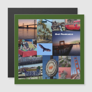 San Francisco-magnetiskt kort